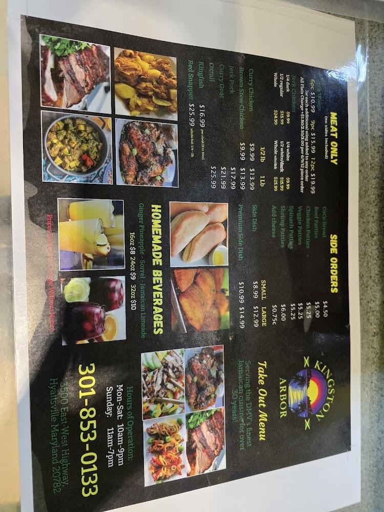 Kingston Arbor Menu image 3
